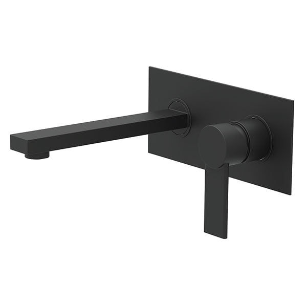 Eveberg Menton Black Matt Μπαταρία Νιπτήρος