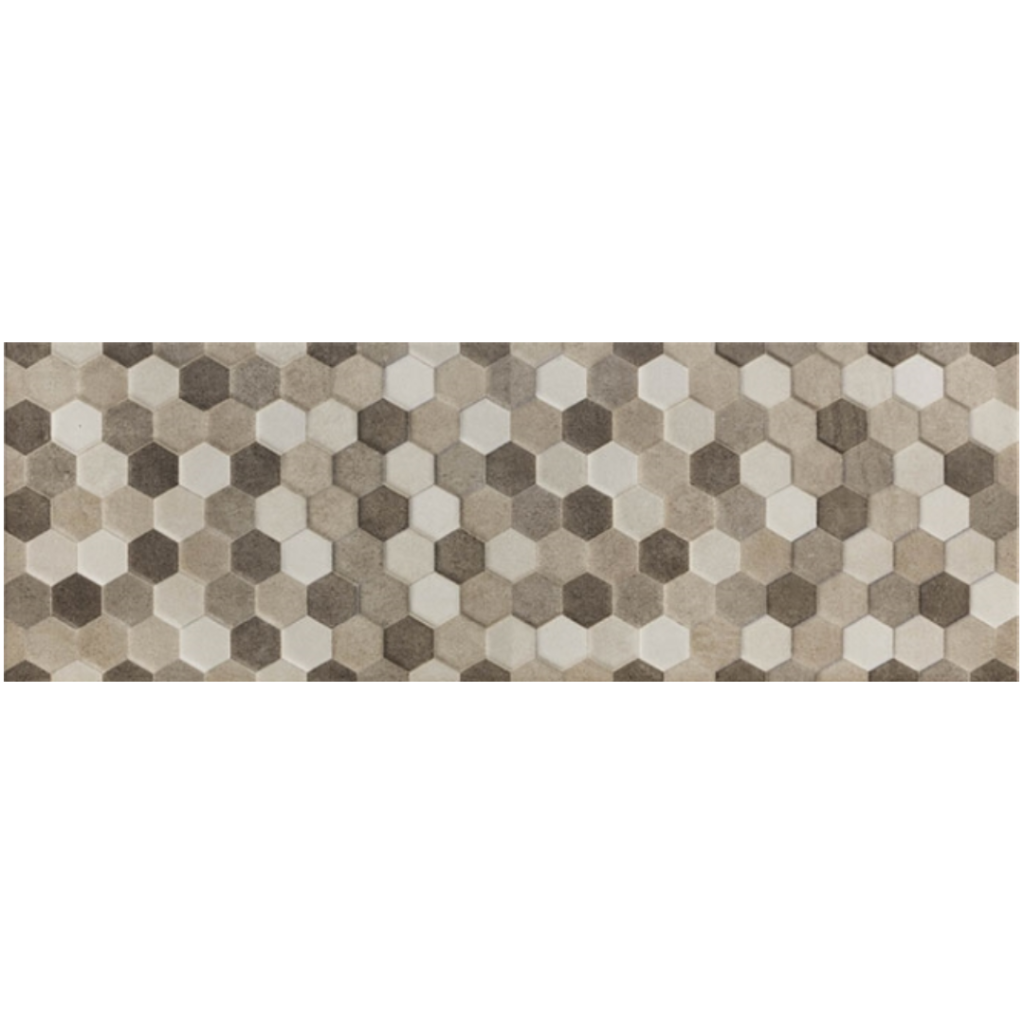 Decor Hexagone Gris 22x66 Πλακάκι Τοίχου