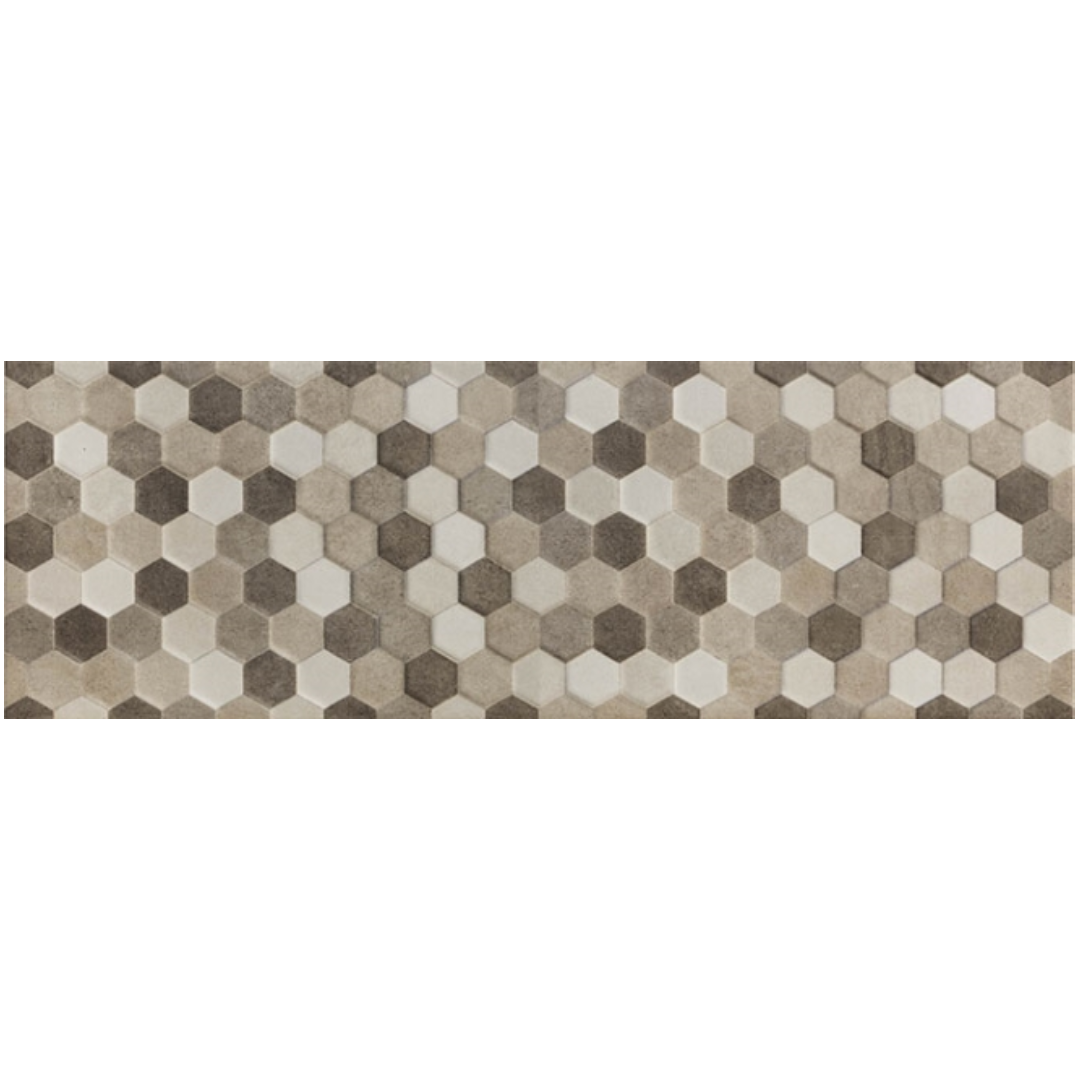 Decor Hexagone Gris 22x66 Πλακάκι Τοίχου