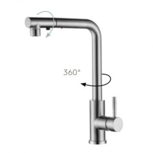 Eveberg Pilot X-25 Μπαταρία κουζίνας Πάγκου Nickel Spazzolato