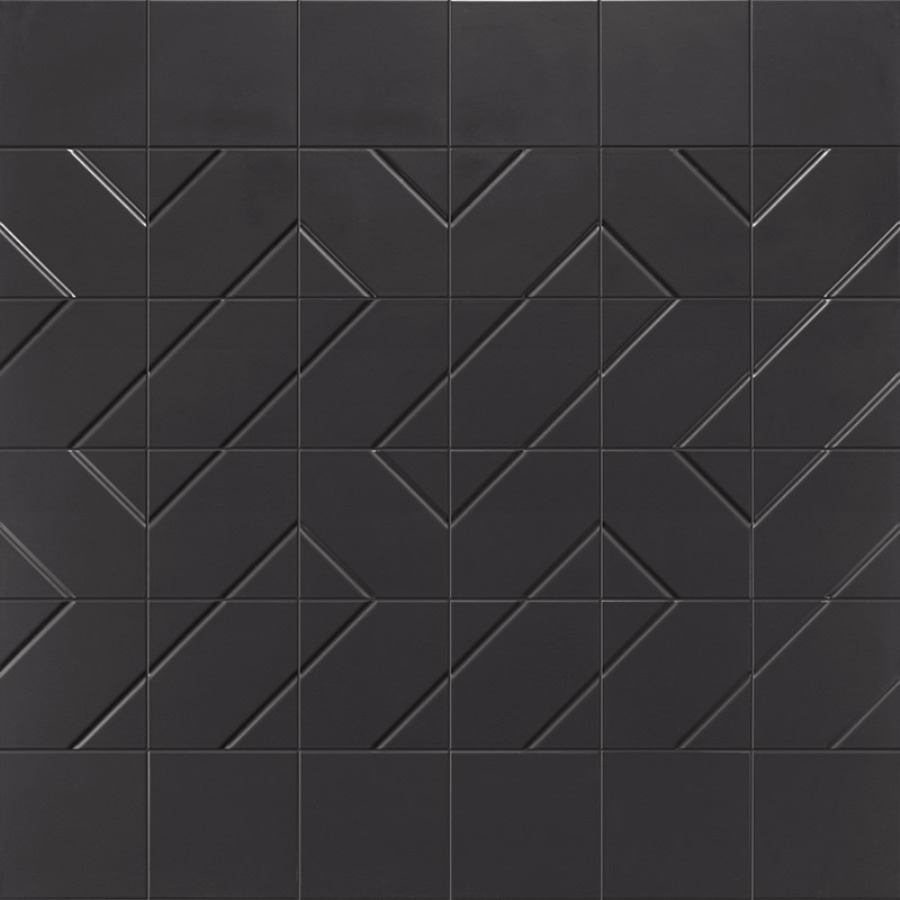 Sen Black 15X15 Πλακάκι Τοίχου