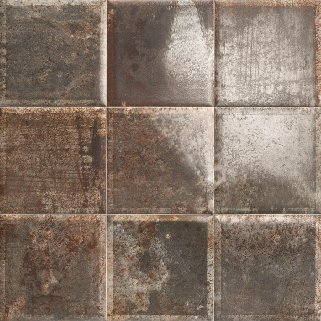 Tin Tile Nero 20X20 Πλακάκι Τοίχου