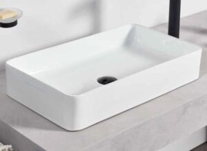 Νιπτήρας επικαθήμενος Prisma New 60x35cm για μοντέρνο μπάνιο